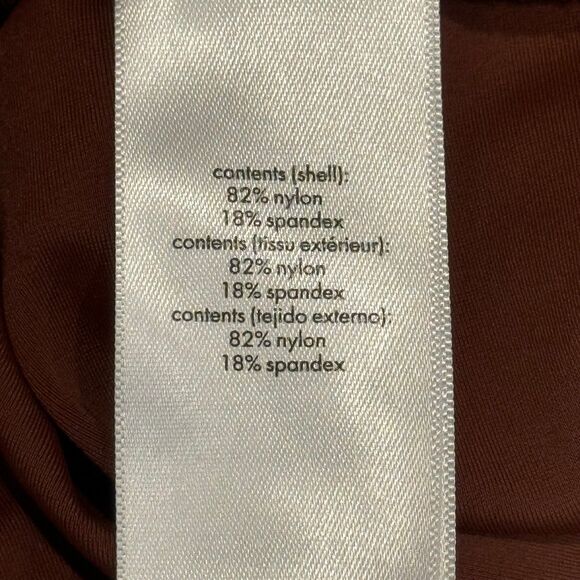 Danielle Bernstein espresso brown bodysuit medium - Picture 6 of 6